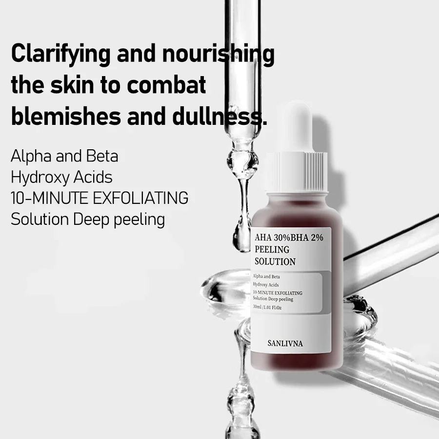 Serum Asam Salisilat AHA 30%+B - Luxury Skincare Brands ulasan dan harga